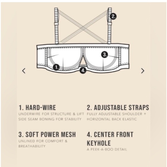 We are HAH Wired Bra in Teal - Picture 2 of 8